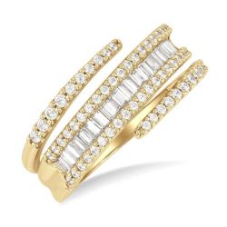 VelIonVel 14K Yellow Gold Diamond Ring