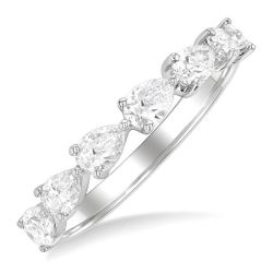 ThSolVer 14K White Gold Diamond Ring