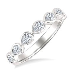 IonVioIon 14K White Gold Diamond Ring