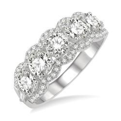 LysRaVer LuxLux 14K White Gold Diamond Ring