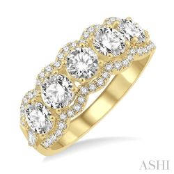 VioZenTh 14K Yellow Gold Diamond Ring