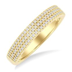 ZenVerTh OnOnIon 14K Yellow Gold Diamond Ring