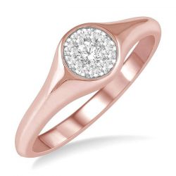 Shine Bright Essential Diamond Signet Ring