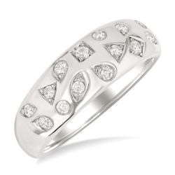ElLuxLin ElIonXe 14K White Gold Diamond Ring
