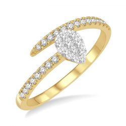 Pear Shape Shine Bright Diamond Fashion Ring