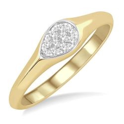 Shine Bright IonOnOra IonIsAe 14K White Gold Diamond Ring