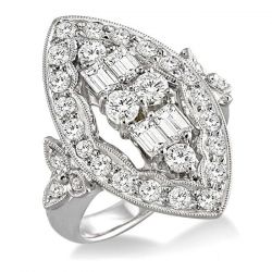 Marquise Shape Diamond Ring
