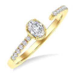 IsRaTh IsVioIon 14K Yellow Gold Diamond Ring