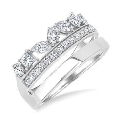 VerOnLo 14K White Gold Diamond Ring