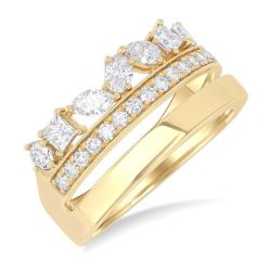 OraRaLo ElArCa 14K Yellow Gold Diamond Ring