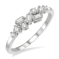 Scatter Baguette Diamond Fashion Ring