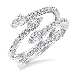 OraLoLux 14K White Gold Diamond Ring