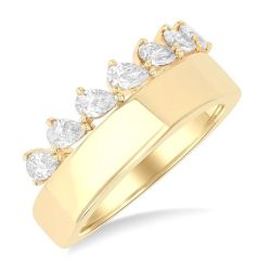 VerLinIon 14K Yellow Gold Diamond Ring