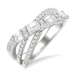 VerRaRa LinLysSol 14K White Gold Diamond Ring