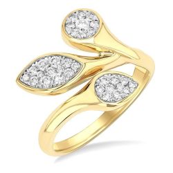 Shine Bright SolElOra 14K White Gold Diamond Ring