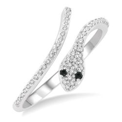 ArLuxCa 14K White Gold Diamond Ring