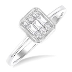 ZenElAr VioRaRa 14K White Gold Diamond Ring