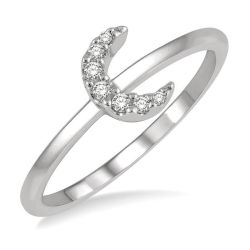 SolSolAr 14K White Gold Diamond Ring