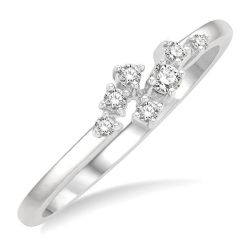 VerIonAe 14K White Gold Diamond Ring