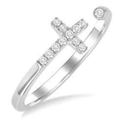 XeLinLo 14K White Gold Diamond Ring