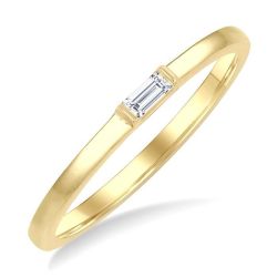IonLinSol SolSolIs 14K Yellow Gold Diamond Ring