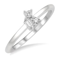 RaSolEl OraLoRa 14K White Gold Diamond Ring