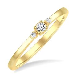 VelOnRa 14K Yellow Gold Diamond Ring