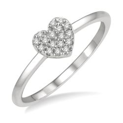 ThVerAe OnLysLin 14K White Gold Diamond Ring