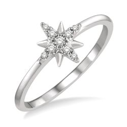 XeArAr VerAeCa 14K White Gold Diamond Ring