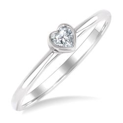 SolIsAr 14K White Gold Diamond Ring