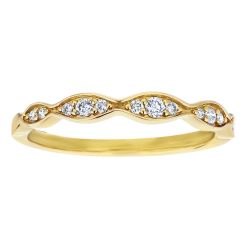 Diamond Marquise Shaped StackableRing