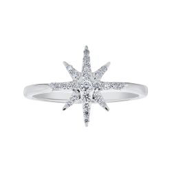 Diamond Starburst Ring
