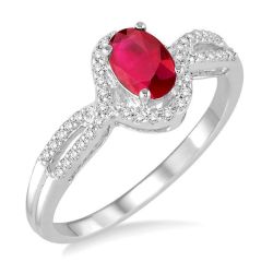 Snowfall Stormvale 14K White Gold Diamond Ring