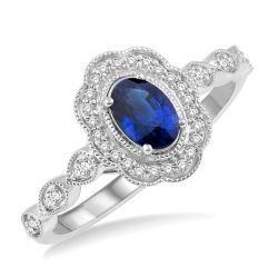 Auric 14K White Gold Diamond Ring