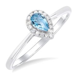 CaOraCa VelArLo 14K White Gold Diamond Ring