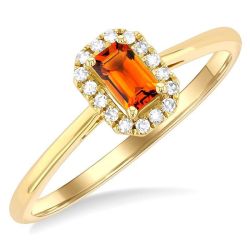 CaCaAe LuxVioVel 14K Yellow Gold Diamond Ring