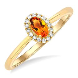 CaCaAr 14K Yellow Gold Diamond Ring