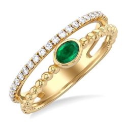 LysCaAr Diamond Ring