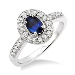 LysIsTh 14K White Gold Diamond Ring