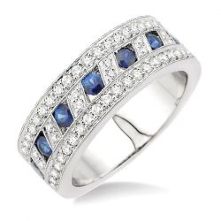 Gemstone & Diamond Ring