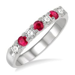 LoVelSol 14K White Gold Diamond Ring