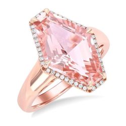 CaLuxVio 14K Rose Gold Diamond Ring