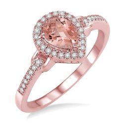 Soliloquy Arden Myriad 14K Rose Gold Diamond Ring