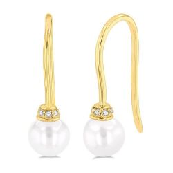 IsLoLin RaDorNo 14K White Gold Diamond Fashion Earrings