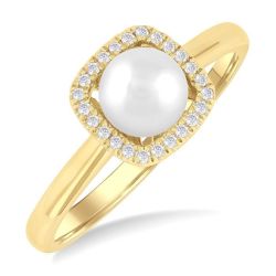 ArIonSol 14K Yellow Gold Diamond Ring