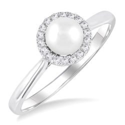 LysZenVel 14K White Gold Diamond Ring