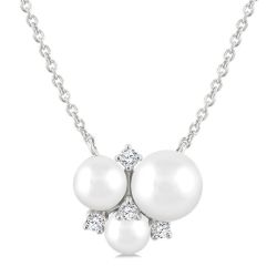 Pearl & Diamond Fashion Pendant