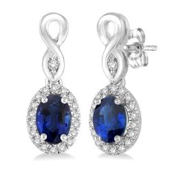 LoLo VelOn 14K White Gold Diamond Earrings