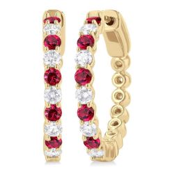 CelIsXe ValLinXe 14K White Gold Diamond Earrings