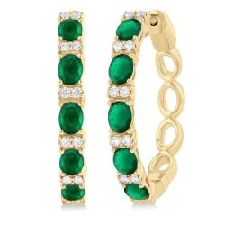 LysPhoIs 14K White Gold Diamond Earrings